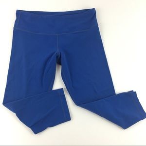 Lululemon blue crops 8
